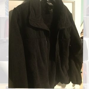 The North Face- Girls solid fleece jacket